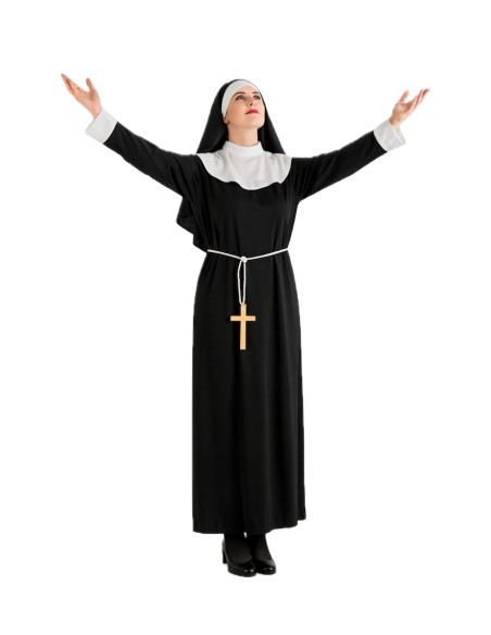 Costume di suora Taglia M | Costumi per Adulti Il Re del Carnevale